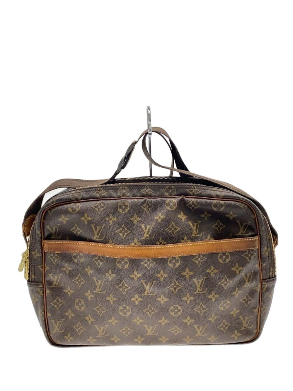 LOUIS VUITTON Reporter Monogram Canvas Brown